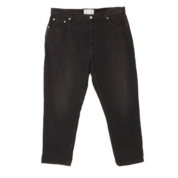 EVERLANE The Super-Soft Relaxed Jean 33 Regular Stormy Black Straight Leg B51 - Picture 2 of 5